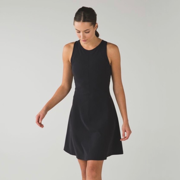 Lululemon & Go 'Til Dawn Dress, Black - Picture 2 of 9